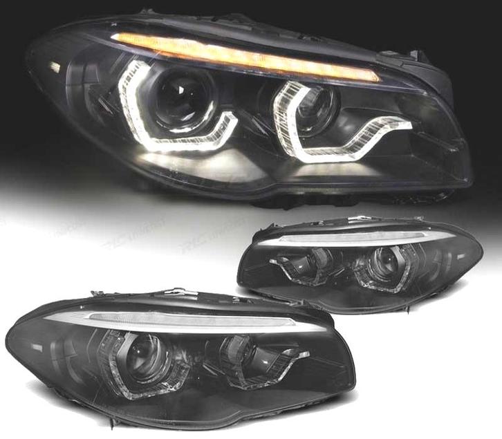 PHARES BMW F10 F11 10-13 XENON AFS 3D ANGEL EYES LED DRL DYN, Auto-onderdelen, Verlichting, Verzenden