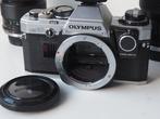 Olympus OM-10 + Zuiko 75-150mm + Vivitar 28mm + Canon 244T