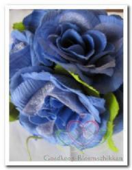 Bloemenbal pomander roseball blauw nr 3 roseb, Hobby en Vrije tijd, Knutselen, Nieuw