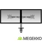 ACT Monitorarm max 32  office, 2 schermen, zilver, Verzenden, Nieuw