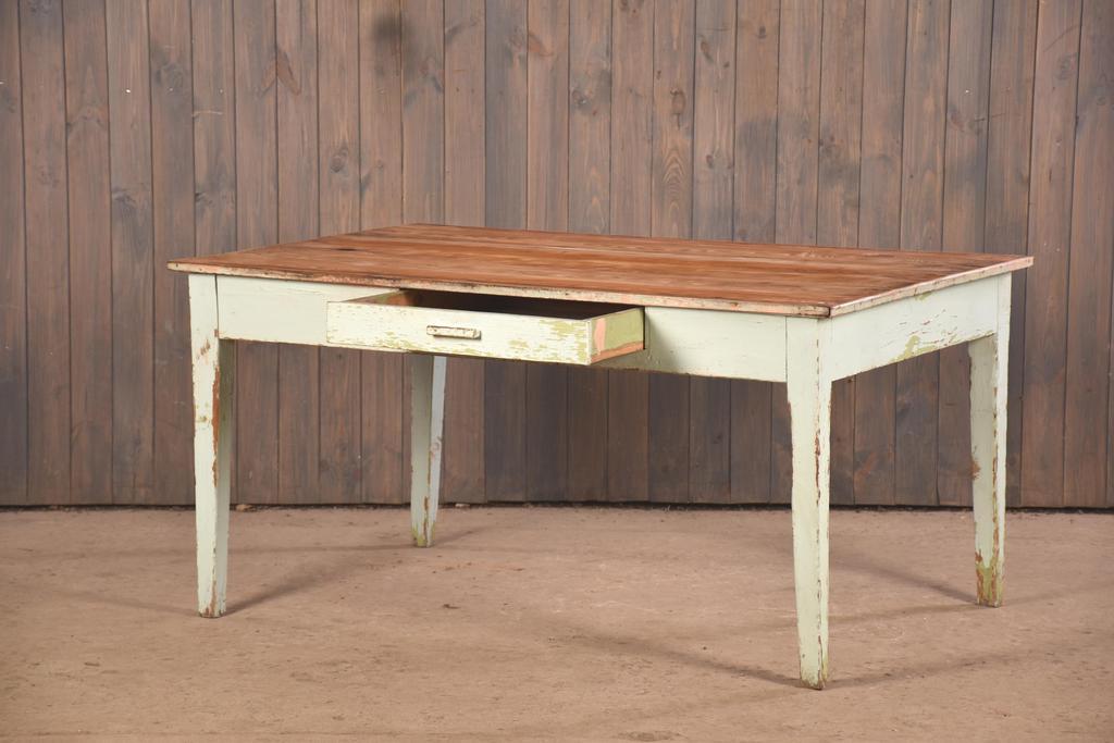 Afhankelijkheid Gepolijst activering ② Table Brocante | Ancienne table à manger | Table vintage ve — Tafels |  Eettafels — 2dehands