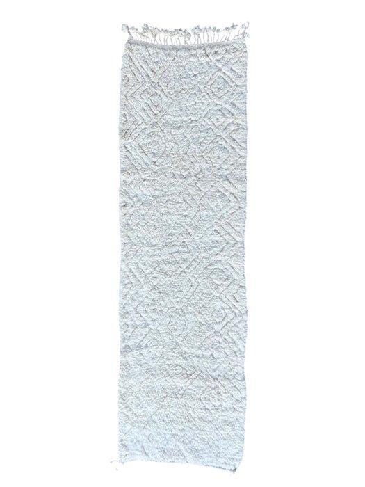 Modern Runner Marokkaanse Berber witte wollen tapijt -, Maison & Meubles, Ameublement | Tapis & Moquettes