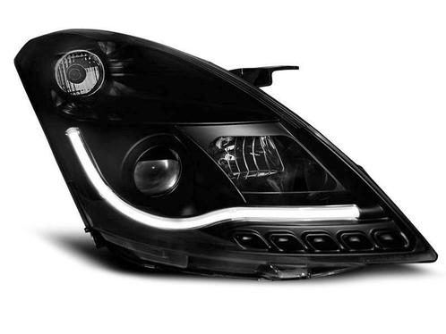 Suzuki Swift V 2010 tot 10-13 LEDtube koplamp unit Black, Autos : Pièces & Accessoires, Éclairage, Envoi