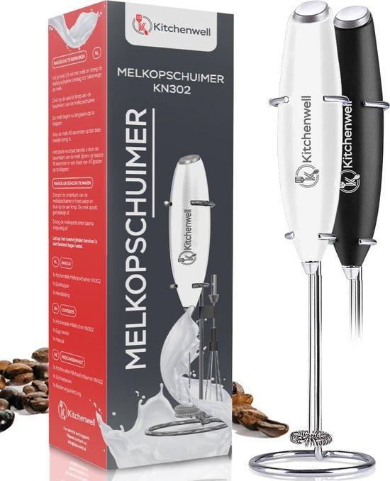 2dekans | Kitchenwell Elektrische Melkopschuimer - Inclusief, Elektronische apparatuur, Koffiezetapparaten, Ophalen of Verzenden