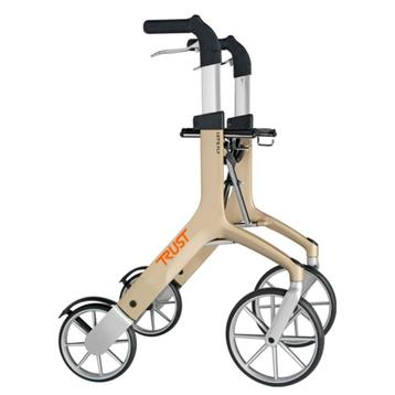 TrustCare lets fly, lichtgewicht rollator - Beige, Divers, Déambulateurs, Ophalen of Verzenden