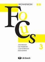 Focus 3 aso - bronnenboek (n.e.) 9789045552583, Boeken, Schoolboeken, Verzenden, Gelezen, Elke Parmentier