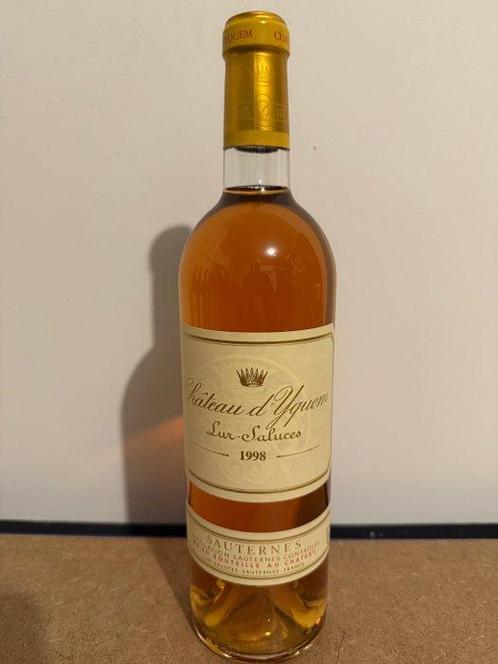 1998 Chateau dYquem - Sauternes 1er Cru Supérieur - 1 Fles, Verzamelen, Wijnen