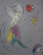 Marc Chagall (1887-1985) - La lutte de Jacob et de lange