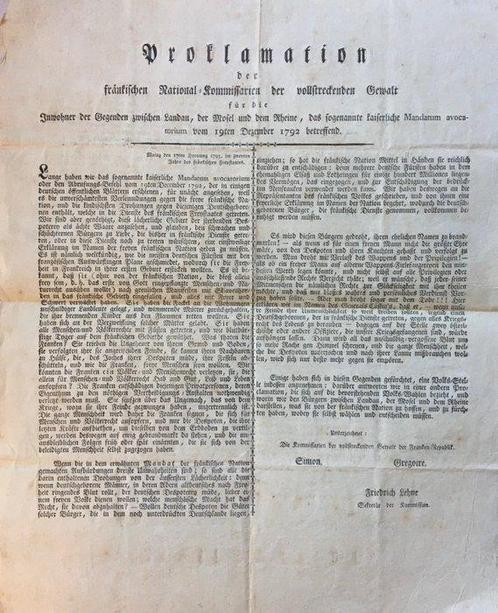 Simon / Gregoire / Lehne - [French Revolution /, Antiek en Kunst, Antiek | Boeken en Manuscripten