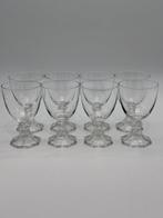 Val Saint Lambert - Verre à eau (8) - Yale - Cristal, Antiek en Kunst