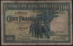 Belgisch-Congo. - 100 Francs 1951 - Pick 17  (Zonder, Postzegels en Munten