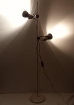 Staande lamp - Staal - Vintage vloerlamp - twee spots