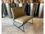 Veiling - Fauteuil Casper (2 stuks) Lounge - Stof - Groen -, Nieuw
