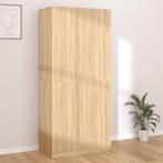vidaXL Kledingkast 90x52x200 cm bewerkt hout sonoma, Huis en Inrichting, Kasten | Kleerkasten, Verzenden, Nieuw