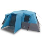 Tent 16p Blauw | OP = OP | 60% Voordeel (Tunneltent), Caravans en Kamperen, Verzenden, Nieuw, Meer dan 6