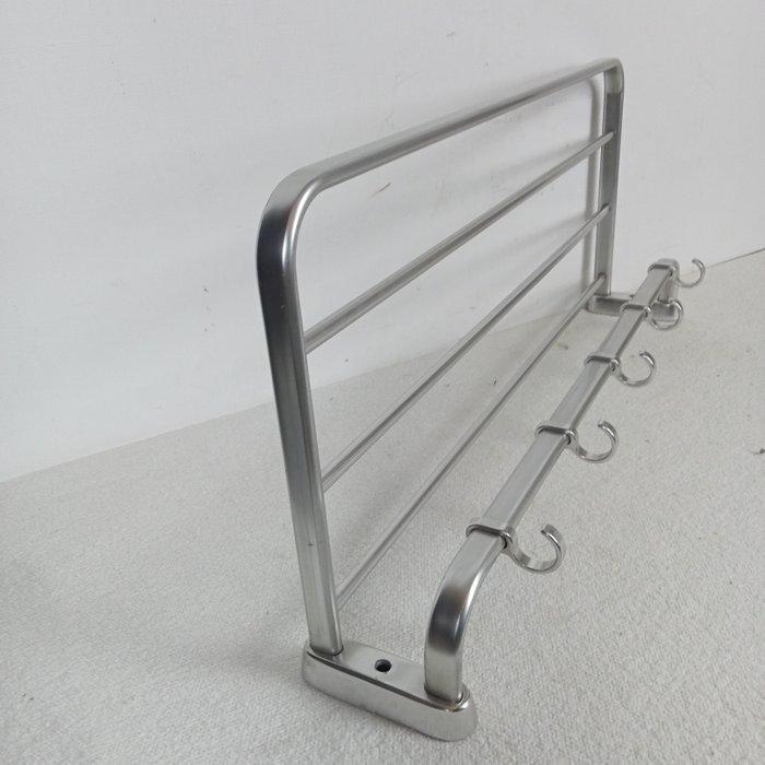 Kapstok - Aluminium - Treinkapstok, Antiek en Kunst, Curiosa en Brocante