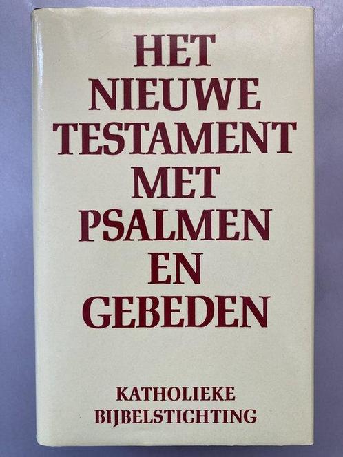 Het Nieuwe testament met psalmen en gebeden - Katholieke, Boeken, Godsdienst en Theologie, Gelezen, Verzenden