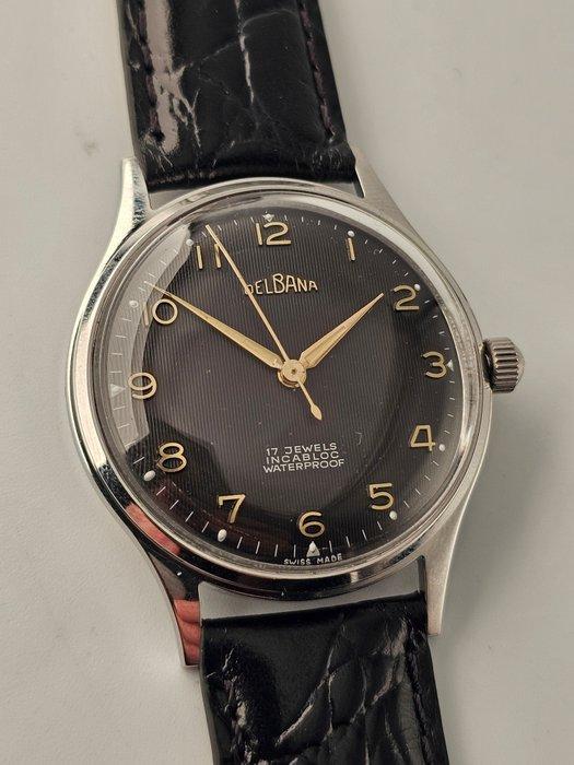 Delbana - 17 jewels JUMBO - Zonder minimumprijs - 156026 -, Handtassen en Accessoires, Horloges | Heren