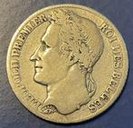 België. Leopold I. 1 Franc 1844  (Zonder Minimumprijs), Postzegels en Munten