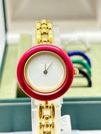 Gucci - [ Exc+5 w/Box ] GUCCI Change Bezel 11/12.2 Watch 5, Handtassen en Accessoires, Horloges | Heren, Nieuw