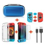 6 in 1 Kit voor Nintendo Switch - NS Opbergtas / Hoesje /, Nieuw, Verzenden