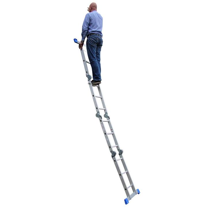 Multi vouwladder, Doe-het-zelf en Bouw, Ladders en Trappen, Nieuw, Verzenden