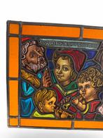 Antique Vitrail - Fire painted window - 48x37cm - 1850-1900