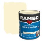 Rambo Pantserbeits Deur & Kozijn Dekkend Boerenwit 2.25L, Verzenden, Nieuw