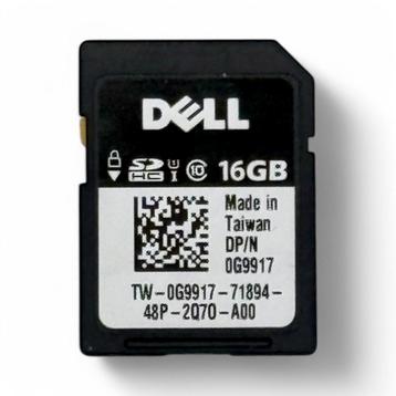 Dell 16GB iDRAC6 iDRAC7 iDRAC8 vFlash SD Card P/N: 0G9917, Verzenden