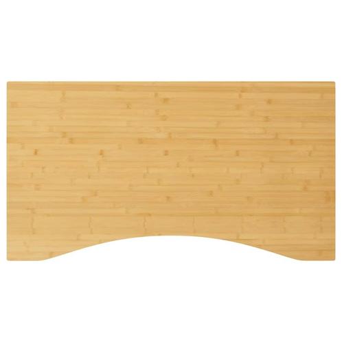 vidaXL Bureaublad 110x60x4 cm bamboe, Huis en Inrichting, Bureaus, Nieuw, Verzenden