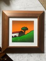 Tino Stefanoni (1937-2017) - Cottage in the evening