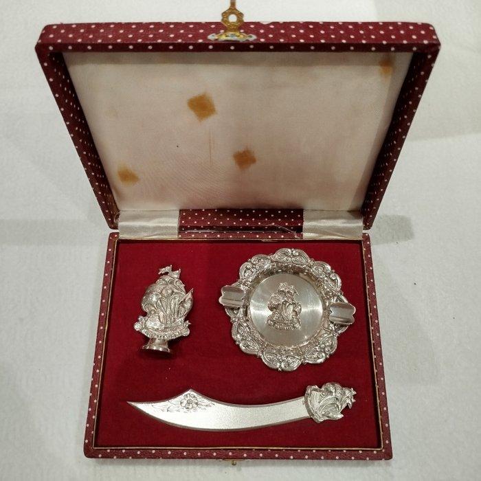 Bureauset - Zilver, Antiek en Kunst, Antiek | Zilver en Goud