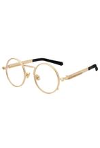 Ronde Bril Hipster Goud Montuur Rond Heldere Glazen Zonder S, Handtassen en Accessoires, Zonnebrillen en Brillen | Dames, Ophalen of Verzenden