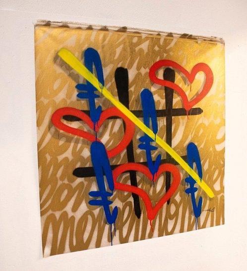 RAM - Money wins the Game - Super Golden Special Edition, Antiek en Kunst, Kunst | Schilderijen | Modern