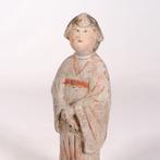 Oud Chinees, Tang-dynastie terracotta figuur van Fat Lady,, Collections