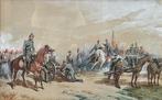 Louis-Eugene Ginain (1818-1886) - The French Cavalry in, Antiquités & Art, Art | Peinture | Classique