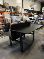Ahrend Duo Zit Sta Bureau Zwart - Refurbished, Huis en Inrichting, Verzenden, In hoogte verstelbaar, Zo goed als nieuw, Stabureau