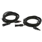 Verlengkabelset 5 m (2x) voor zonnepaneel 100 w/45 w - kerbl