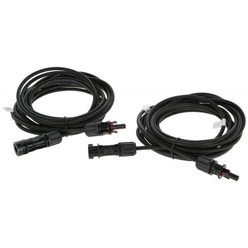 Verlengkabelset 5 m (2x) voor zonnepaneel 100 w/45 w - kerbl, Dieren en Toebehoren, Stalling en Weidegang