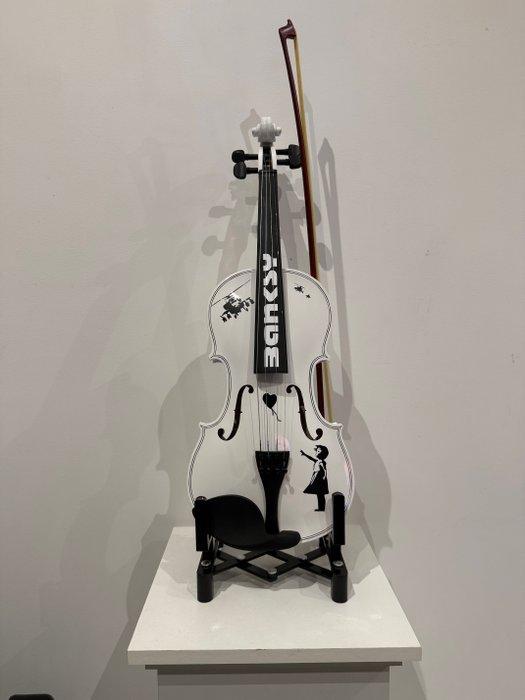 ArtPej - Violon Banksy Girl Balloon, Antiek en Kunst, Kunst | Designobjecten