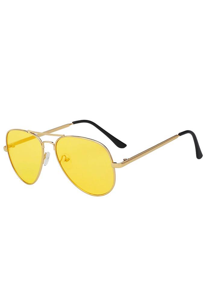 Bril Avator Heren Goud Montuur Gele Glazen Nachtbril Autorij, Handtassen en Accessoires, Zonnebrillen en Brillen | Dames, Geel