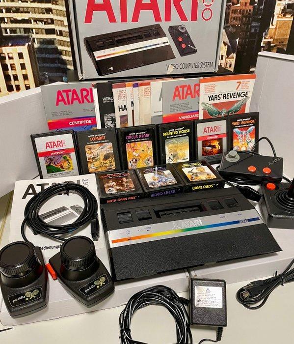 Atari - 2600 junior CIB + 2 Joysticks, Paddle Controllerset, Games en Spelcomputers, Spelcomputers | Overige Accessoires
