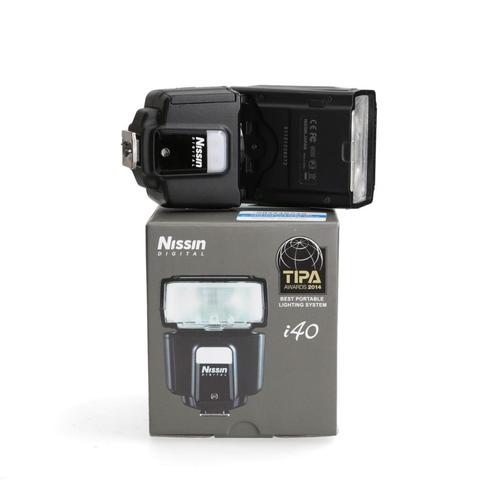 Nissin i40 flitser (Fujifilm), TV, Hi-fi & Vidéo, Photo | Studio photo & Accessoires, Enlèvement ou Envoi