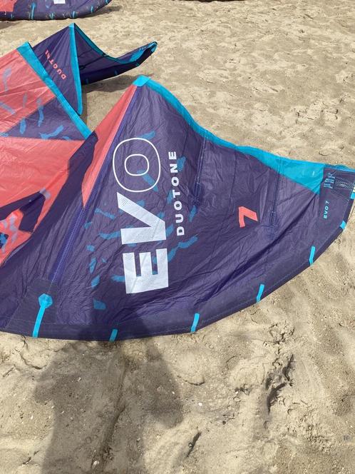 Duotone Kite Evo  7 2024, Watersport en Boten, Kitesurfen, Kite, Gebruikt, 7 m²