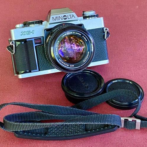 Minolta XG-1 + MD ROKKOR 1,4/50mm Appareil photo reflex, Audio, Tv en Foto, Fotocamera's Analoog