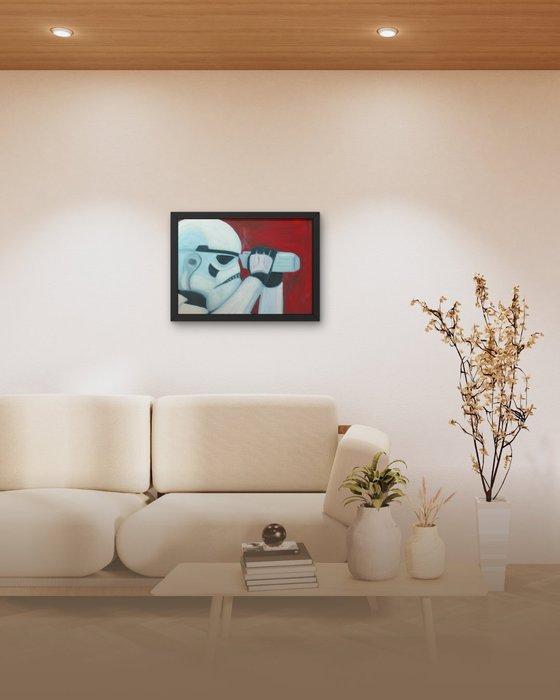 Oliver Plehn - The neighbour, Antiek en Kunst, Kunst | Schilderijen | Modern