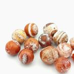 Oud-Tibetaans / Nepalees Natural Banded Agate Kralen