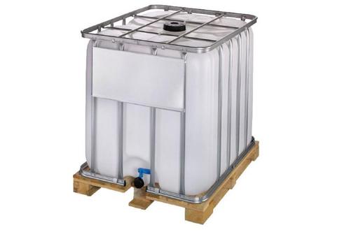 IBC CONTAINER 1000L - 1200X1000X1170MM HOUTEN PALLET -, Zakelijke goederen, Horeca | Keukenapparatuur, Nieuw in verpakking, Transport en Opslag