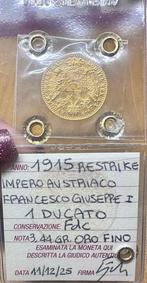 Oostenrijk. Franz Joseph I. Dukat 1915 / Restrike (Zonder