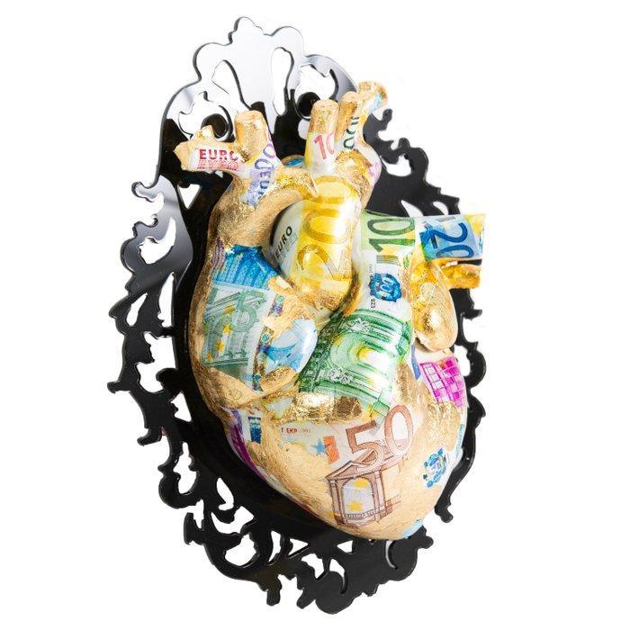 Eureka S.G. - Cuore artistico euro gotico, Antiquités & Art, Art | Peinture | Moderne